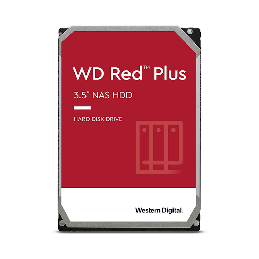 Ổ cứng HDD WD 12TB Red Plus (3.5 inch, 7200RPM, SATA, 256MB cache) (WD120EFBX)