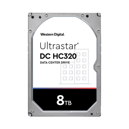 Ổ cứng HDD WD 8TB Ultrastar DC HC320 (3.5 inch, 7200RPM, SATA, 256MB cache) (HUS728T8TALE6L4)