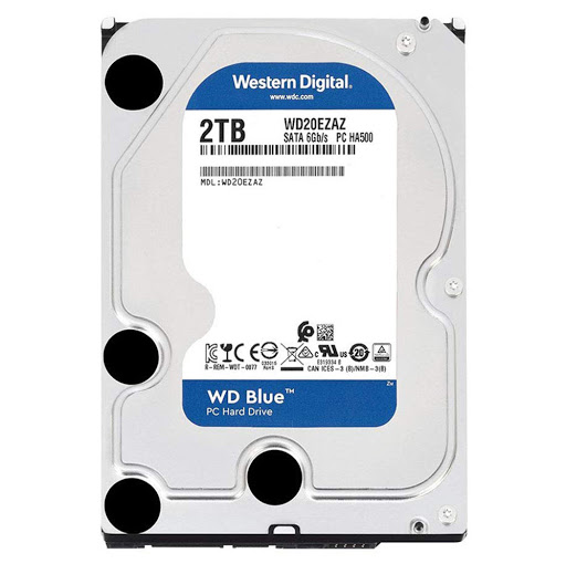 Ổ cứng HDD WD Blue 2TB Sata3 5400rpm (WD20EZAZ)