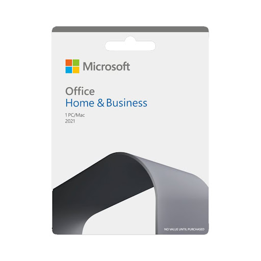 Phần mềm Microsoft Office Home and Business 2021 English APAC EM Medialess (T5D-03510)