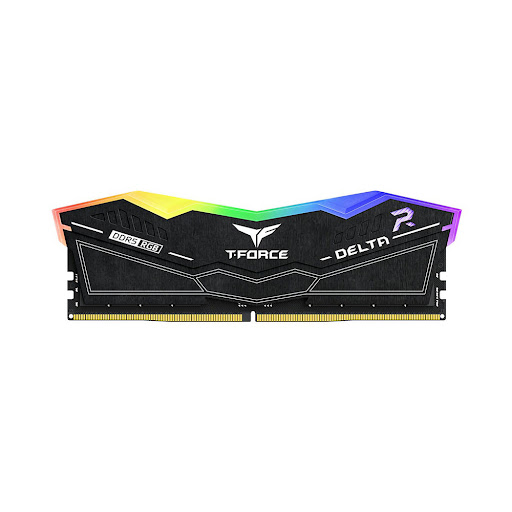 Bộ nhớ trong/ RAM Teamgroup Delta Black RGB 16GB DDR5-6000 CL38-46 (FF3D516G6000HC38J01)