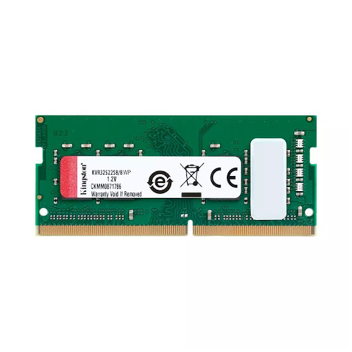 Bộ nhớ trong/ RAM Laptop DDR4 Kingston 8GB 3200 SODIMM (KVR32S22S8/8WP)