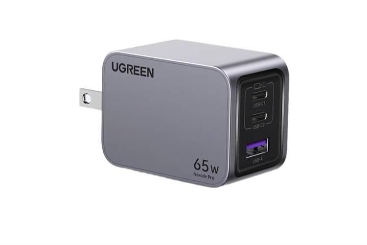 Bộ sạc nhanh 3 cổng USB Type-C QC4.0+ PD 65W Ugreen X755 25870 kèm Cáp Type C - Type C