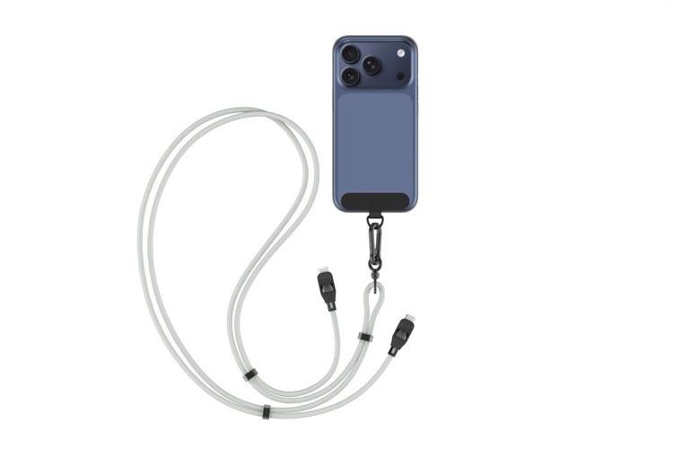 Cáp sạc nhanh đeo chéo Type C - Type C 1.5m Xmobile Lanyard DS1703