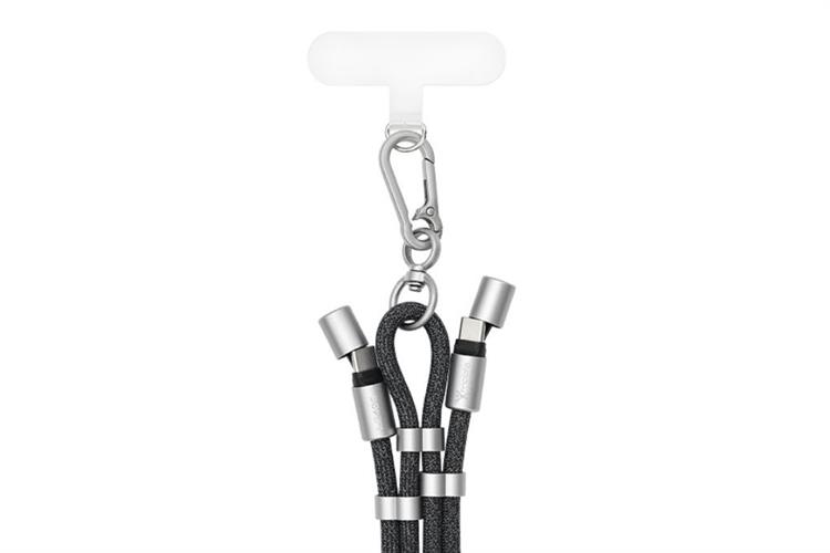 Cáp sạc nhanh đeo chéo Type C - Type C 1.6m Xmobile Lanyard L2485
