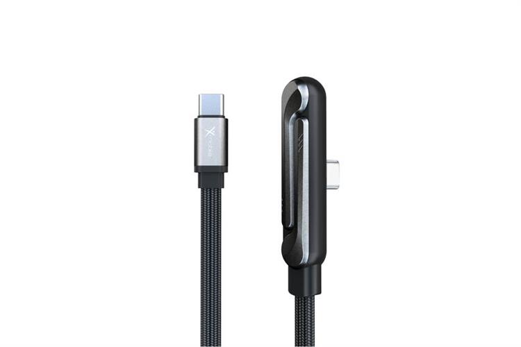 Cáp sạc nhanh giá đỡ điện thoại Type C - Type C 1.5m 240W Xmobile Foldable Stand LCB-SP01