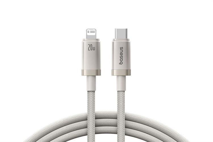 Cáp sạc nhanh Type-C - Lightning 20W 1m Baseus Titanium Alloy CB000135