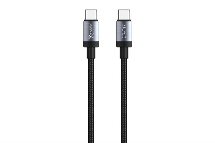 Cáp sạc nhanh Type-C - Type-C 100W 1m Xmobile DR-T17