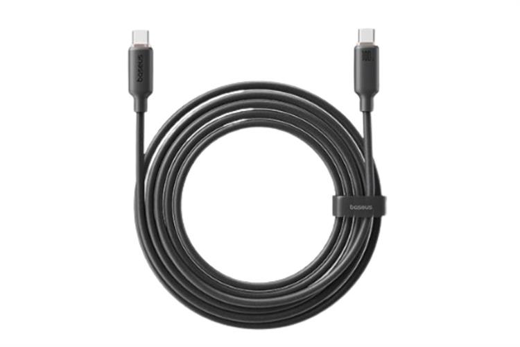 Cáp sạc nhanh Type-C - Type-C 100W 2m Baseus Foamed Silicon CB000174
