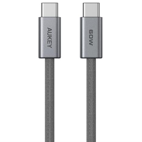 Cáp sạc nhanh Type-C - Type-C 60W 1m Aukey CB-DCC061