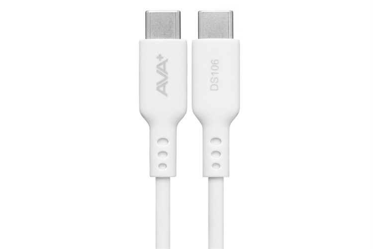 Cáp sạc nhanh Type-C - Type-C 60W 1m AVA+ DS106