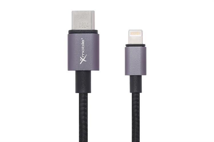 Cáp sạc nhanh và truyền dữ liệu Type-C - Lightning 27W 1m Xmobile LCL-04