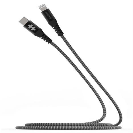 Cáp sạc nhanh và truyền dữ liệu Type-C - Lightning 30W 1m Hyperdrive HD-CLB513