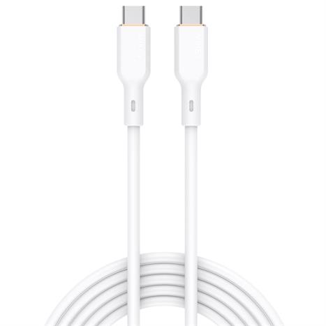 Cáp sạc nhanh và truyền dữ liệu Type-C - Type-C 100W 1m Aukey CB-SCC101 - Trắng