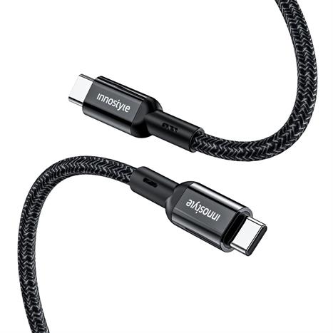 Cáp sạc nhanh và truyền dữ liệu Type-C - Type-C 100W 2m Innostyle ICC200ALBLK