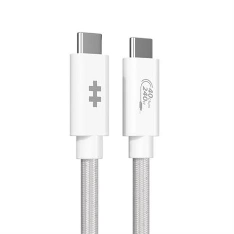 Cáp sạc nhanh và truyền dữ liệu Type-C - Type-C 240W 1.2m Hyperdrive HD6500WHGL