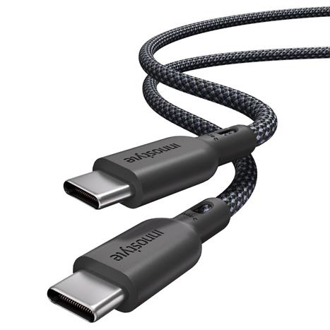 Cáp sạc nhanh và truyền dữ liệu Type-C - Type-C 240W 1.5m Innostyle ICC240BLK