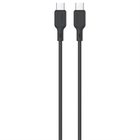 Cáp sạc nhanh và truyền dữ liệu Type-C - Type-C 60W 1m Aukey CB-DCC063 - Đen