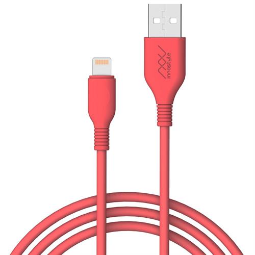 Cáp sạc nhanh và truyền dữ liệu USB-A - Lightning 12W 1.5m Innostyle J_IAL150_tCRL