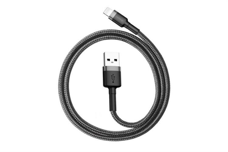Cáp sạc USB-A - Lightning 12W 1m Baseus Cafule CALKLF-BG1