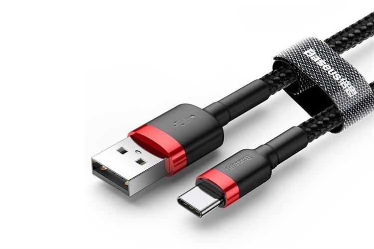 Cáp sạc USB-A - Type-C 15W 1m Baseus Cafule CATKLF-B1
