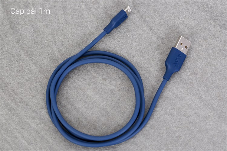 Cáp sạc và truyền dữ liệu USB-A - Lightning 12W 1m AVA+ DR-L04