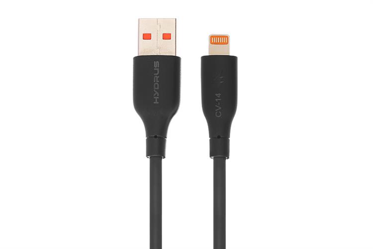Cáp sạc và truyền dữ liệu USB-A - Lightning 12W 2m Hydrus CV-14