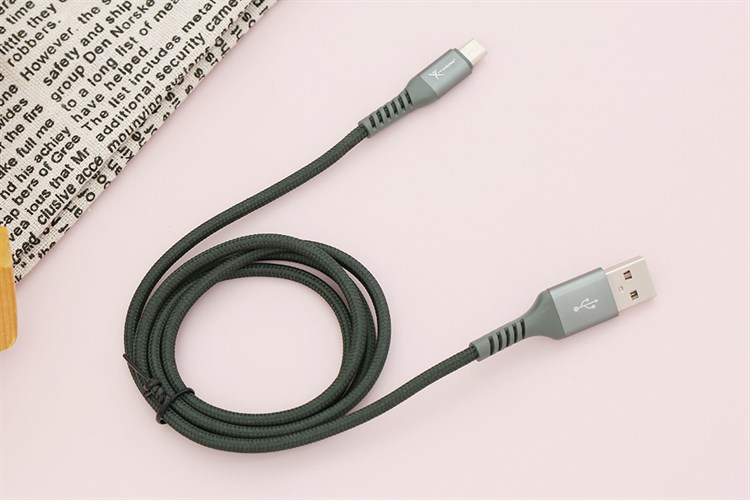 Cáp sạc và truyền dữ liệu USB-A - Micro USB 10.5W 1m Xmobile LTM-02