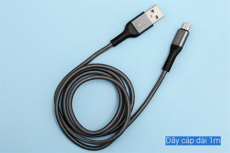 Cáp sạc và truyền dữ liệu USB-A - Micro USB 12W 1m Xmobile DR-M02