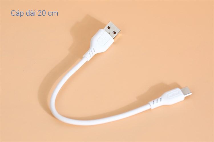Cáp sạc và truyền dữ liệu USB-A - Type-C 15W 0.2m AVA+ DS06C