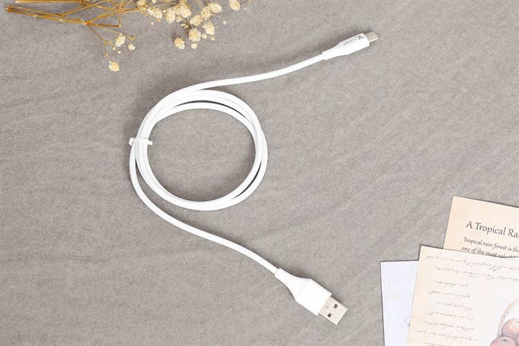Cáp sạc và truyền dữ liệu USB-A - Type-C 15W 1m Xmobile TC27-1000
