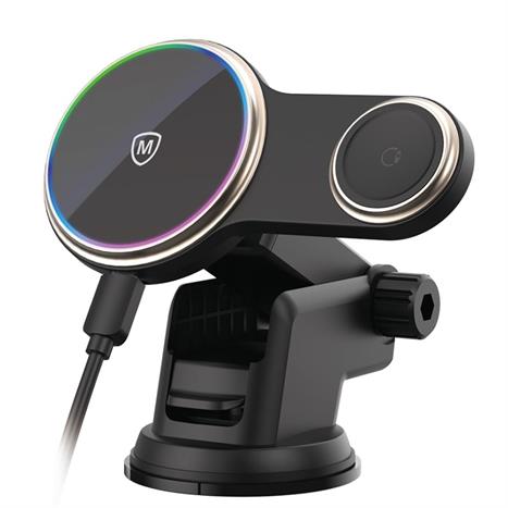 Đế sạc không dây 2 in 1 15W MicroPack Magnetic Car Charger Mount MCC-215M