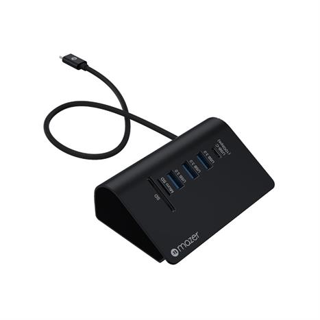 Hub chuyển đổi Type-C 6 in 1 Mazer M-UC2MULTI8000-BK
