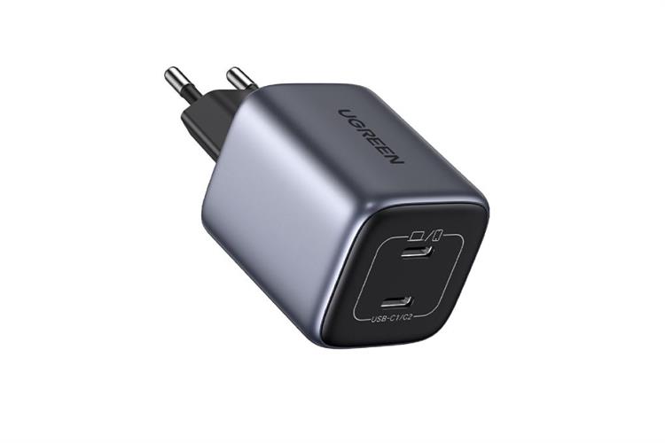 Sạc nhanh 2 cổng Type-C PD 45W Ugreen Nexode CD294 90573