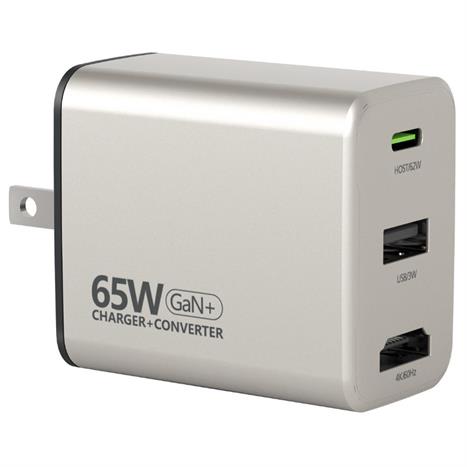 Sạc nhanh 2 cổng USB Type-C GaN 65W MicroPack MWC-265H