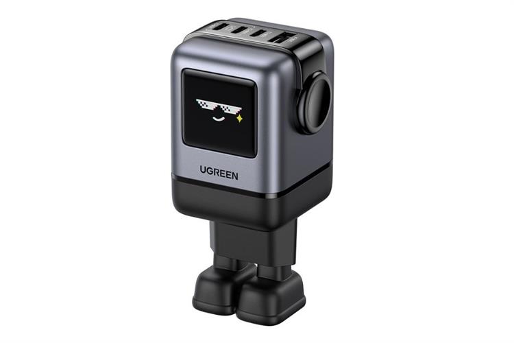 Sạc nhanh 4 cổng USB Type-C PD 100W Ugreen Robot Uno X688 45515B