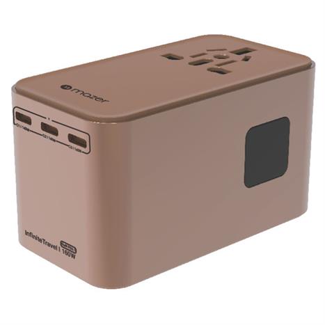Sạc nhanh du lịch USB Type-C PD QC 4+ GaN 160W Mazer M-IFTravel1160PD-DT