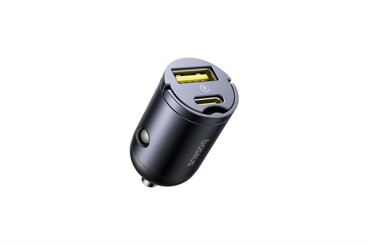 Sạc nhanh xe hơi 2 cổng USB Type-C PD QC 3.0 30W Baseus Tiny Star Mini VCHXX-UC