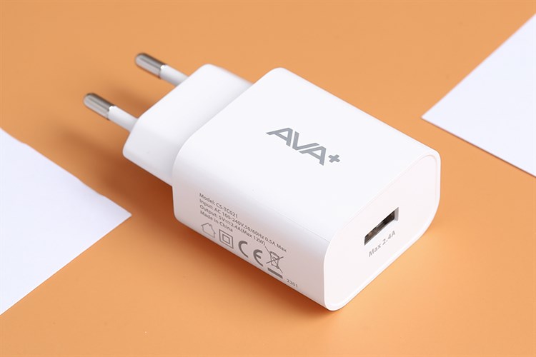 Sạc USB 12W AVA+ CS-TC021