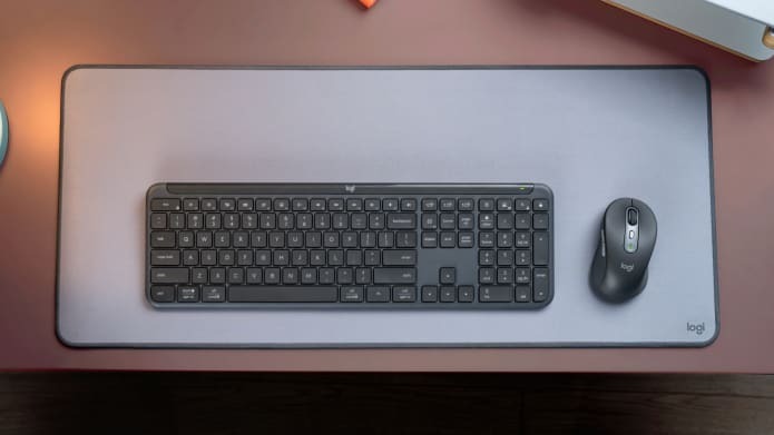 Bộ bàn phím chuột không dây Logitech MK950 Signature Slim (Bluetooth/Wireless/ Đen)