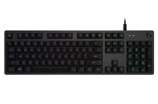 Bàn phím cơ Logitech G512 GX RGB Blue Switch – Gõ đã tay, LED rực rỡ