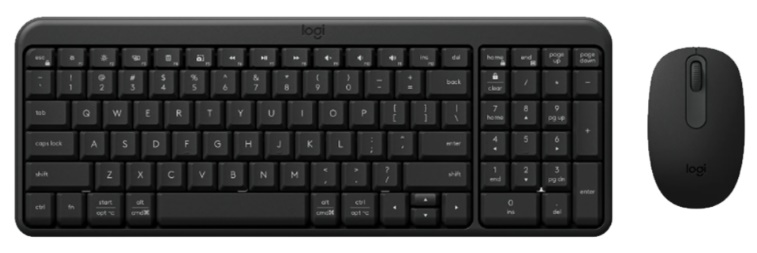 Bộ bàn phím chuột không dây Logitech MK250 (Bluetooth/Đen) – Chính hãng tại Vietitpro.vn