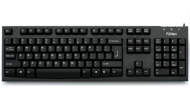 Bàn phím Fuhlen L411 chính hãng – Gõ êm, chống nước, giá rẻ