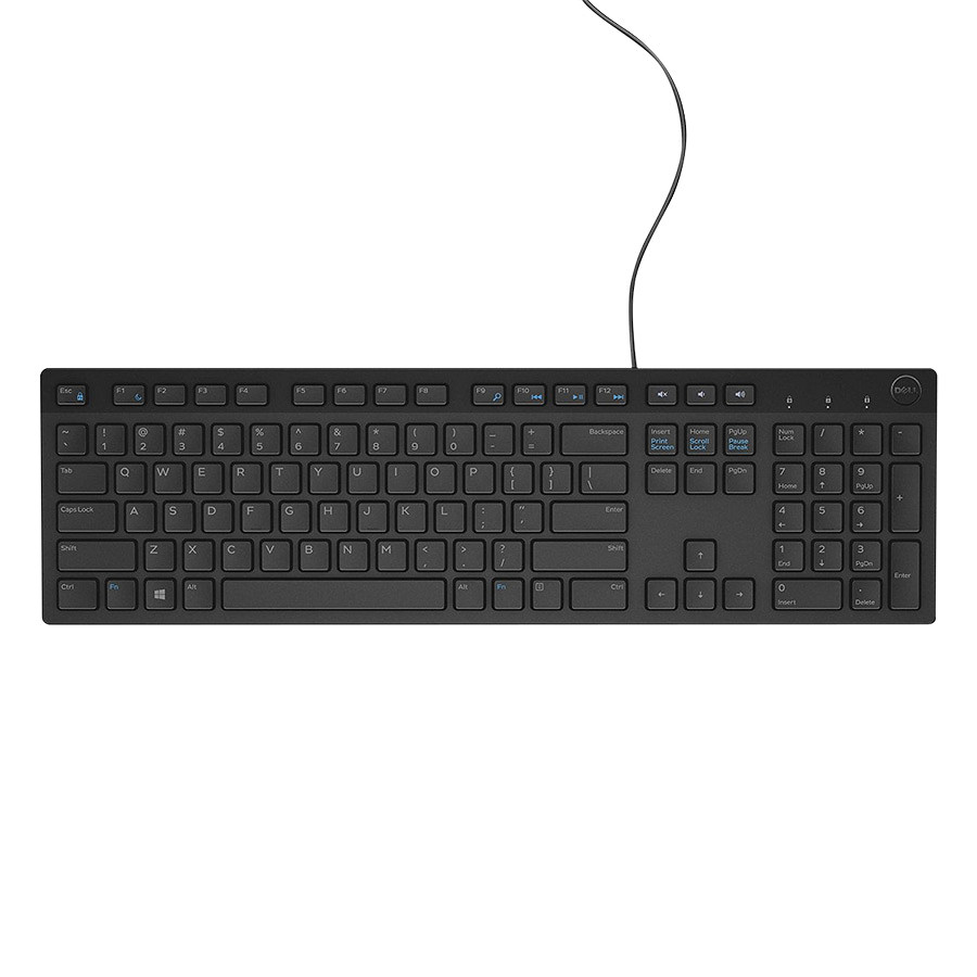 Bàn phím Dell KB216B chính hãng – Gõ êm, thiết kế gọn, giá rẻ