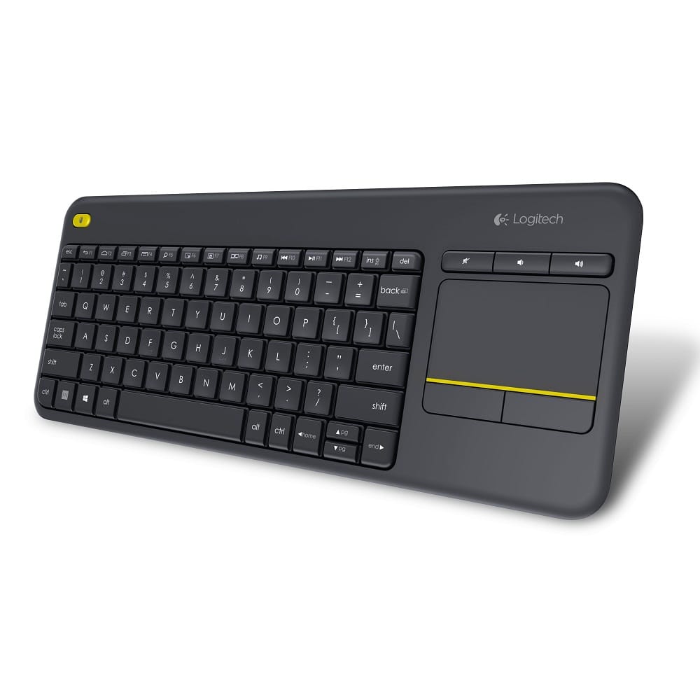 Bàn phím không dây Logitech K400 Plus Touch tích hợp Touchpad – Gọn nhẹ, đa năng