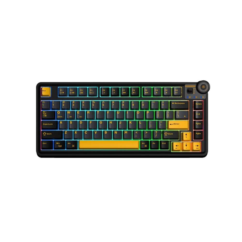 Bàn phím cơ Aula AU75 3 Mode – Switch Star Vector, Hotswap, LED RGB