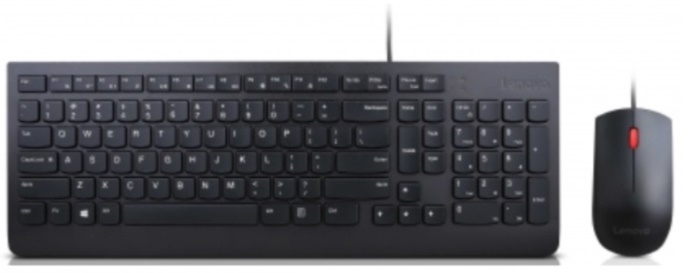 Bộ bàn phím chuột Lenovo 4X30L79890 (Chinese/US English) màu đen chính hãng