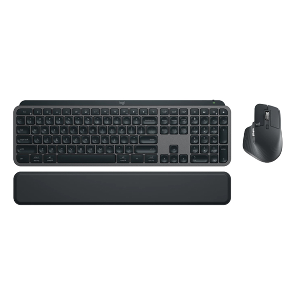 Logitech MX Key S Combo – Bộ bàn phím chuột không dây cao cấp, pin sạc tiện lợi