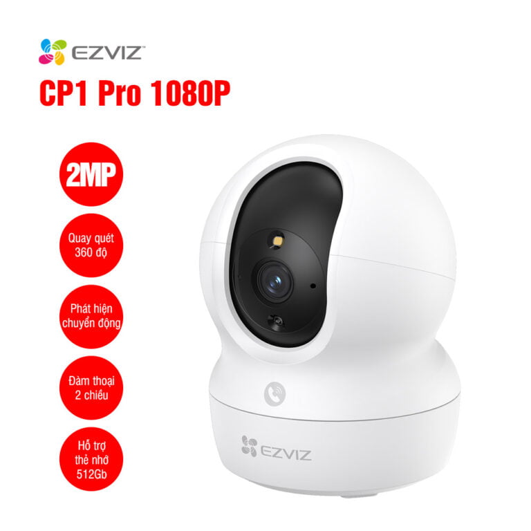 Camera WiFi quay quét thông minh EZVIZ CP1 Pro 1080P 2MP - Camera EZVIZ CP1 Pro gia đình
