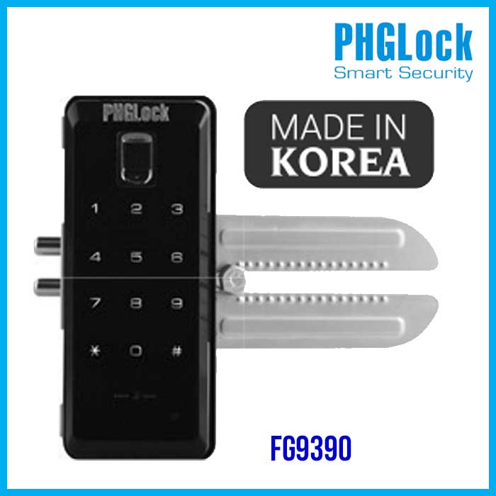 Khóa cho cửa kính, cửa lùa PHGLOCK FG9390 - Khóa PHGLOCK FG9390 cửa kính lùa